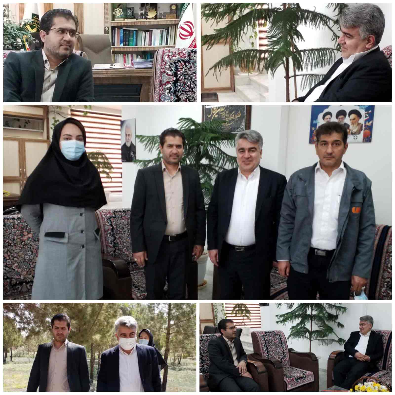 دیدار مدیرعامل مس باهنر با مدیرکل حفاظت محیط زیست استان کرمان