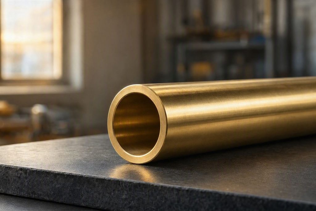 Brass pipe